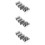 3 Sets Taco Stand Pancakes Desktop Stainless Steel 8