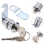 2 Count Key Lock For Cupboard Doors Rv Locks Storage Cabinet Cam With 9