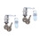2 Count Key Lock For Cupboard Doors Rv Locks Storage Cabinet Cam With 7