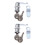 2 Count Key Lock For Cupboard Doors Rv Locks Storage Cabinet Cam With 8