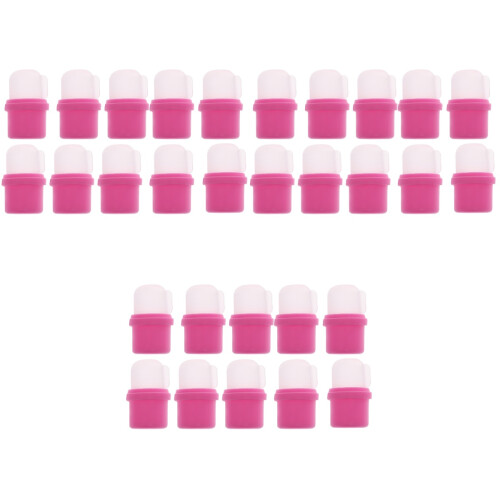 30 Pcs Manicure Nail Soaker Covers Crystal Polish Remover Tools 2