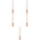 5 Pack Making Tools Stick Polishing Rod Buffing 8