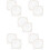 10 Pcs Paper Making Wood Mold Frame Diy Screen 30cm 10