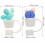4Pcs Reusable Silicone Straw Tips Covers Assorted Color for Home Use 10