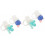 4Pcs Reusable Silicone Straw Tips Covers Assorted Color for Home Use 6