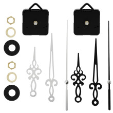 6Stk Uhrwerk Mechanismus Set Kunststoff Leise Für