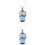 2Pcs Copper Column Hollow Aromatherapy Pendant Solid Holder 5