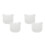 2 Pcs Cat Acrylic Woven Board Tasaccessories Bag Diy 6