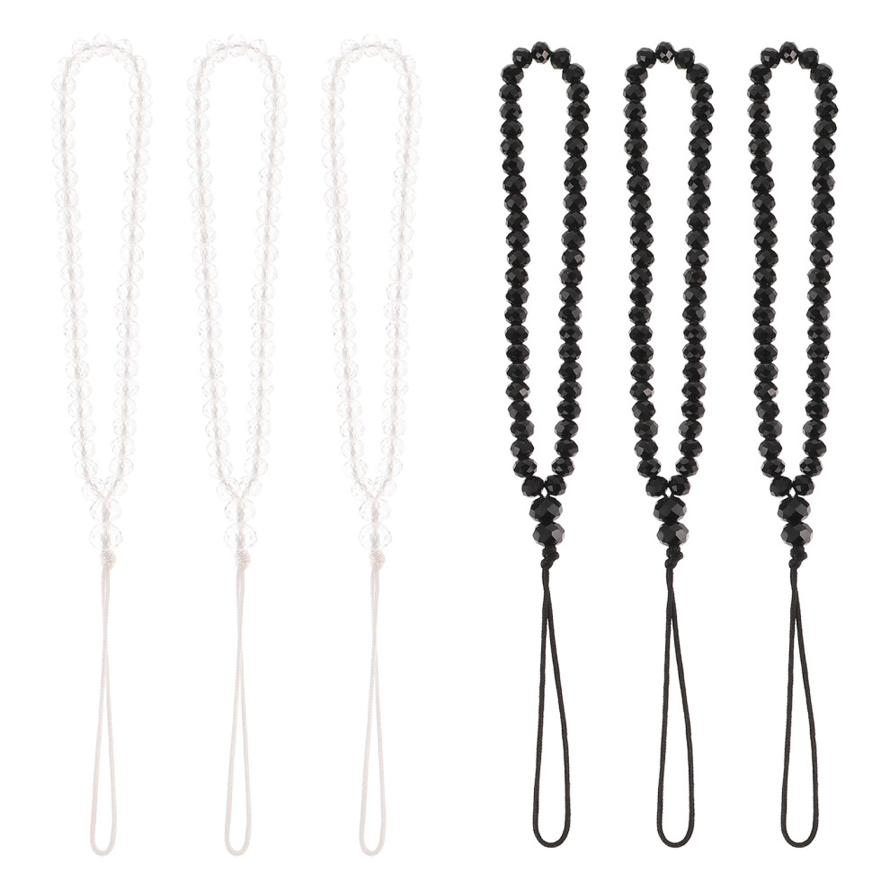 18 Pcs Beaded Phone Lanyards Hanging Ropes Fashion Chains 034170891465