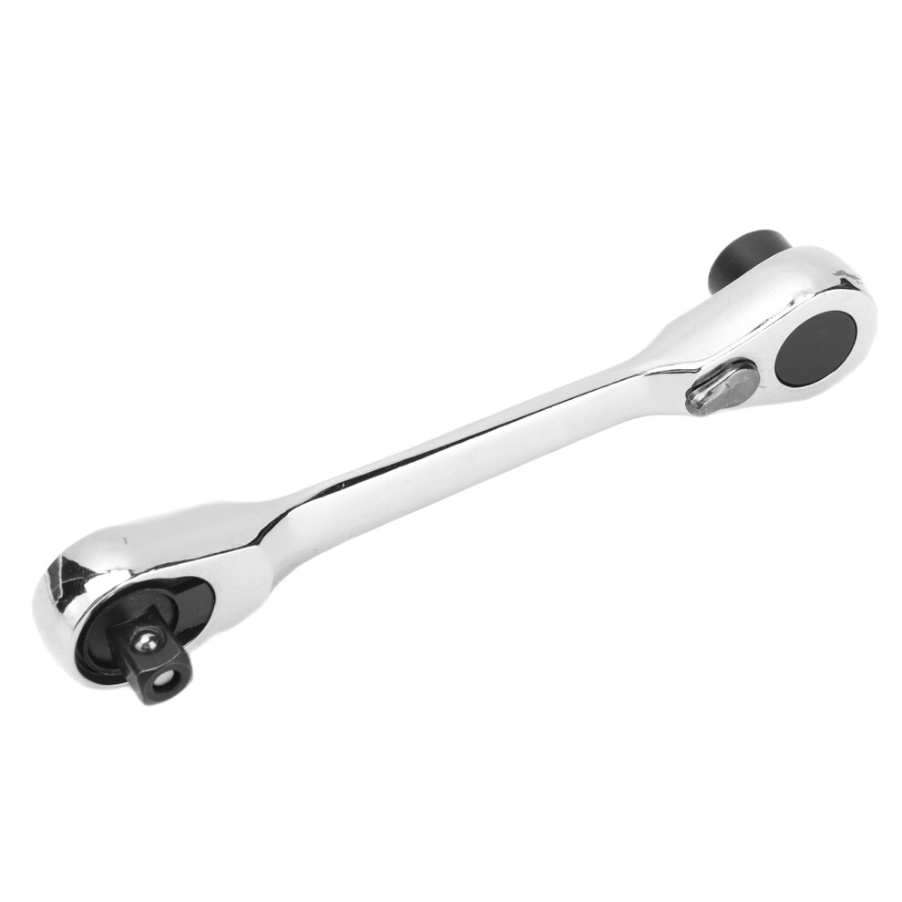 1/4In Ratchet Socket Wrench Double Headed Lightweight Multifunctional 685922892744
