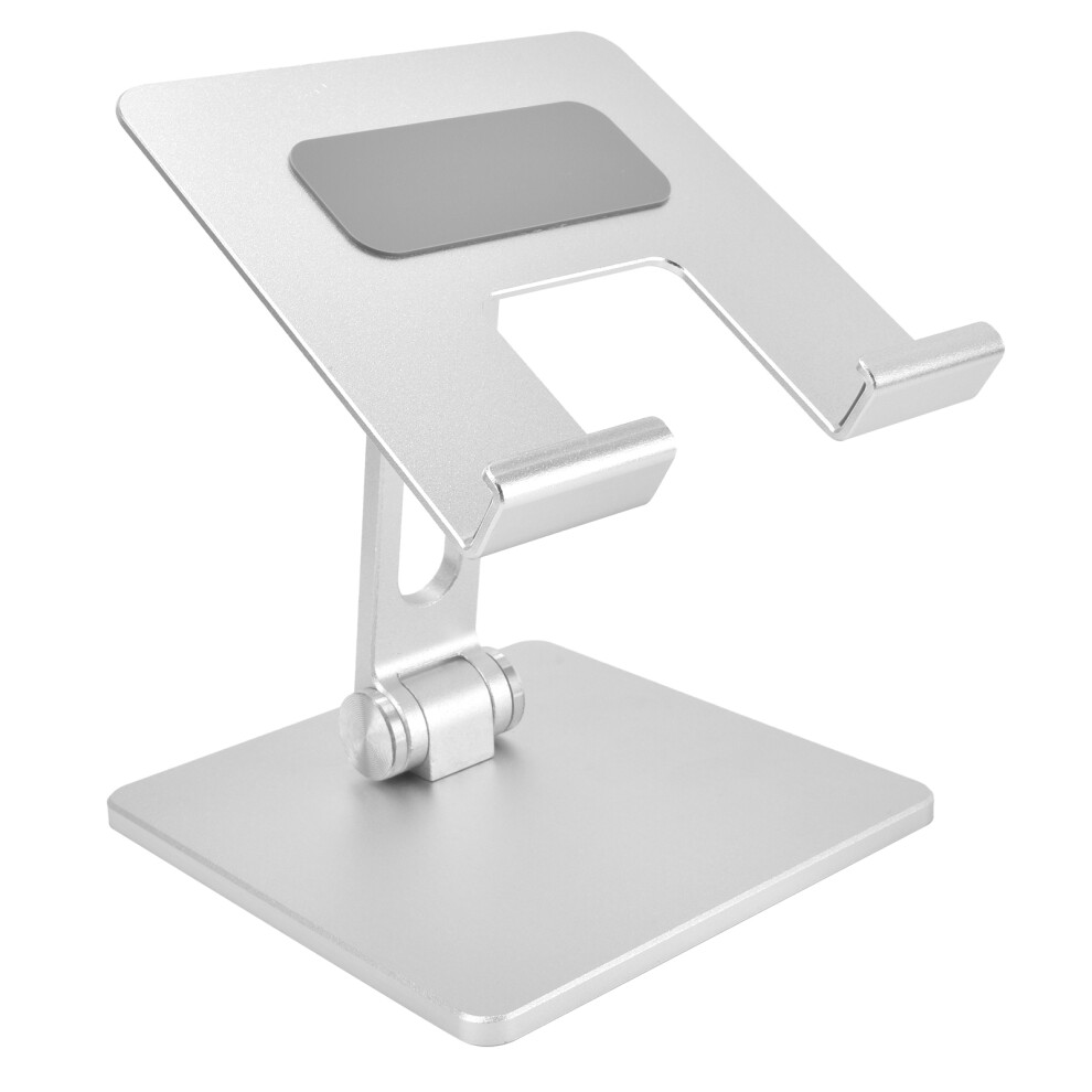 Aluminum Alloy Tablet Stand Universal Adjustable Foldable Silver 685922893246