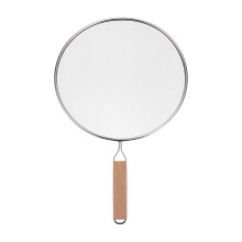 2 Pcs Stainless Steel Oil Splatter Screens Cover For Frying Pans