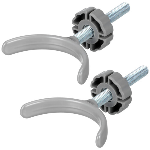 3 Pcs Fixing Brackets Stair Post Fitting Kit Gates Accessory Door