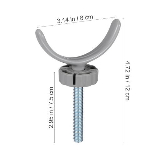 3 Pcs Fixing Brackets Stair Post Fitting Kit Gates Accessory Door 1