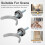 3 Pcs Fixing Brackets Stair Post Fitting Kit Gates Accessory Door 8
