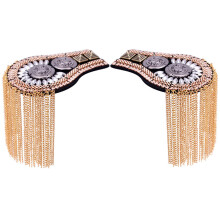 3 Count Brooch Jewelry Men'S Man Worker Shoulder Board Tassel Mark