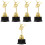 5Pièces Trophées Ballet Danseuse Dorés Cadeaux 4