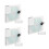 3 Pack Small Dvd Case Cd Transparent Sleeves Disc Storage Wallet 11