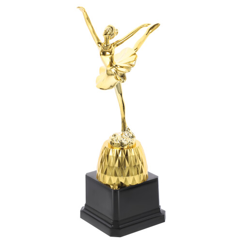 5Pièces Trophées Ballet Danseuse Dorés Cadeaux