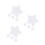 12 Pcs Round Edge Star Shape Cotton Canvas Panels For Artists Beginners 10