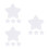 12 Pcs Round Edge Star Shape Cotton Canvas Panels For Artists Beginners 7