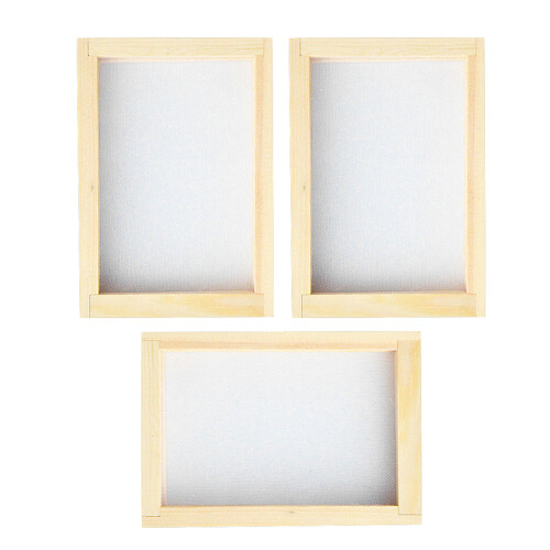 2 Count Paper Making Kit Papermaking Frame Handmade Molds 2
