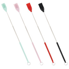 12 Pcs Silicone Basting Brush Retractable Baking Pastry Oil Brush