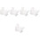 10 Pcs Silicone Valves For Electric Breast Pump 6