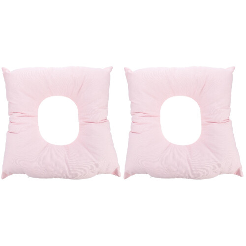 2 Pcs Reusable Spa Face Pillow Comfortable Face Down Mat 1