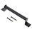 Set Of 2 Door Handle Sliding Hinges Pull Handles Knob Black 1