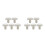 10 Pcs Trumpet Screws Ring-Pull Musical Instrument Maintenance 7