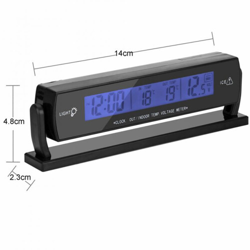 Blue Back-Light Electronic Thermometer With Voltage Monitoring 1