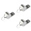 36 Pcs Metal Whistles For Pet Training Silver 6