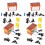 4-Set Puppet Theater Small Scientific Experiment Doorway Puppet 5