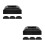 8 Pcs Square Tubing End Caps Plastic Post Covers For Decks Fences 4