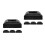 8 Pcs Square Tubing End Caps Plastic Post Covers For Decks Fences 9