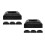 8 Pcs Square Tubing End Caps Plastic Post Covers For Decks Fences 8