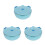 3Pcs Thermal Insulation Lunch Box Baby Suction Bowl 11