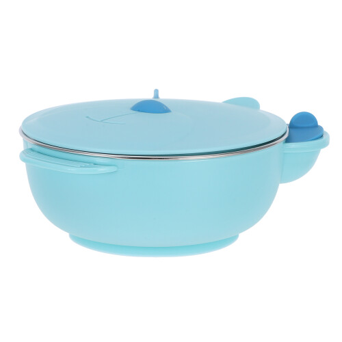 3Pcs Thermal Insulation Lunch Box Baby Suction Bowl