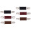 6 Pcs Star And Shell Shape Sterling Silver Plated Clothing Clips 4
