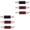 6 Pcs Star And Shell Shape Sterling Silver Plated Clothing Clips 3