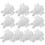 40Pcs Portable White Plastic Hot Water Bag Stoppers Replacement Plugs 2