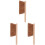 3Pcs Fireplace Cleaning Brush Set For Kitchen And Hand Broom Use 4