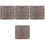 4Pcs Interlocking Plastic Deck Tiles For Outdoor Garden Patio Flooring 5