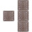 4Pcs Interlocking Plastic Deck Tiles For Outdoor Garden Patio Flooring 8