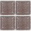 4Pcs Interlocking Plastic Deck Tiles For Outdoor Garden Patio Flooring 7