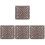 4Pcs Interlocking Plastic Deck Tiles For Outdoor Garden Patio Flooring 4