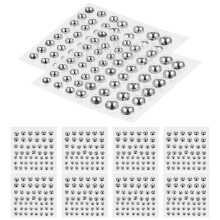 2 Count Embellishments For Crafting Festival Face Gems Pearl Stickers