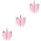 3Pcs Unicorn Horn Plush Earmuffs Adjustable For Winter Fall 5