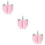 3Pcs Unicorn Horn Plush Earmuffs Adjustable For Winter Fall 9